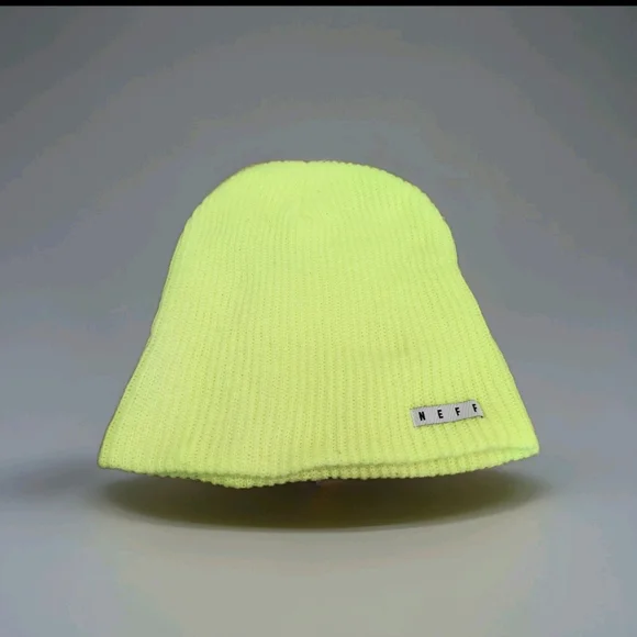 Neff Accessories Neff Neon Yellow Beanie No Band Os Poshmark